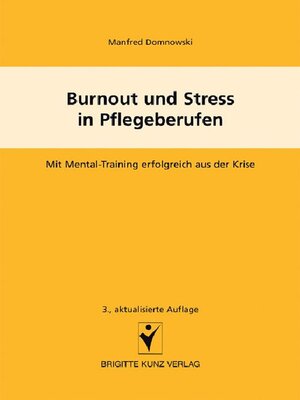 cover image of Burnout und Stress in Pflegeberufen